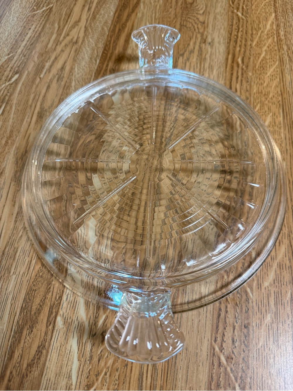 Vintage 1940-1950 Mid-Century Fire King Glass Trivet Hot Plate kitchen farmhouse